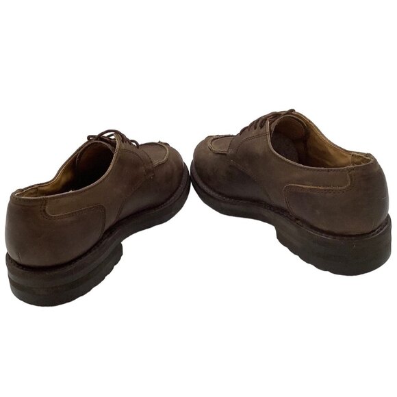 Jean Baptiste Rautureau France 42 US 9 Lug Sole Leather Oxford Split Toe Moc JBR Jean Baptiste Rautureau France 42 US 9 Lug Sole Leather  main image 2